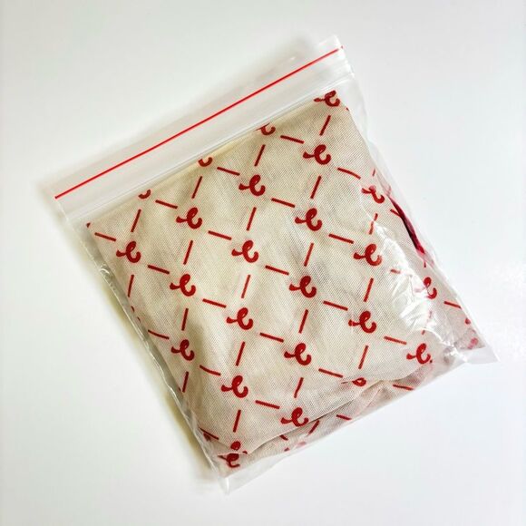 Chaturbate Red and White Logo Sheer Thong Bodysuit - Sizes M and XXL / 2X - Picture 6 of 6